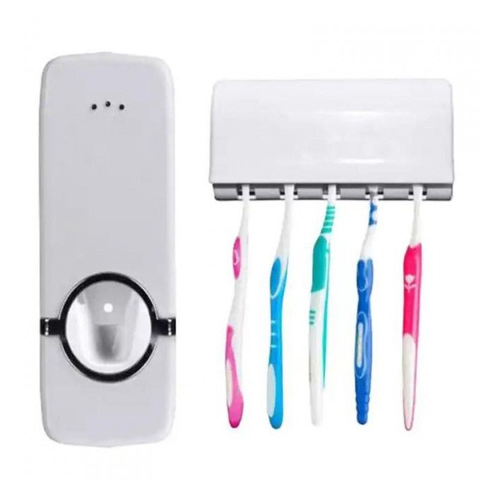 Distributeur de dentifrice avec porte-brosse à dents - Image 5