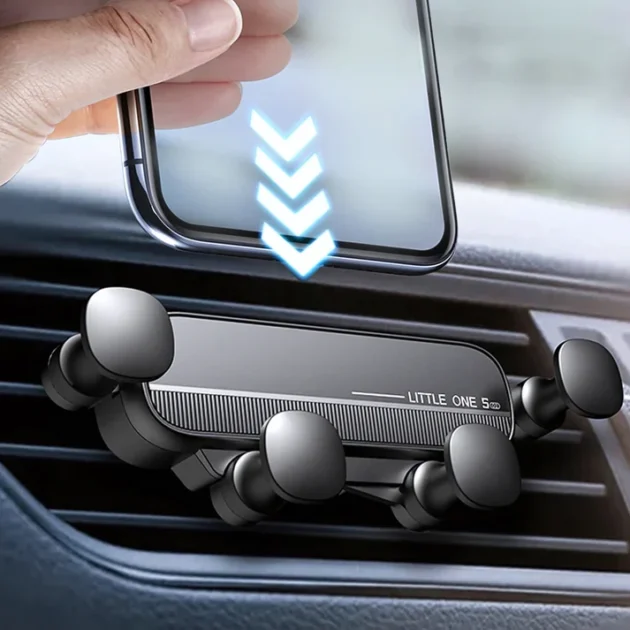 حامل الهاتف للسيارة بتقنية الجاذبية