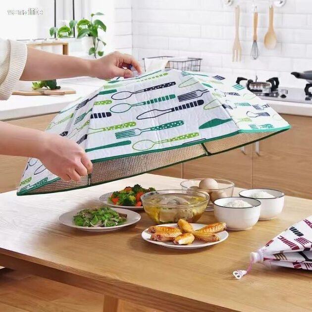 Capot Alimentaire Pliable – Tente de Protection Anti-Insectes