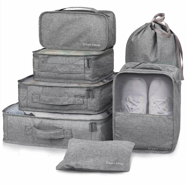 Organisateurs de Valise – 7 Pièces